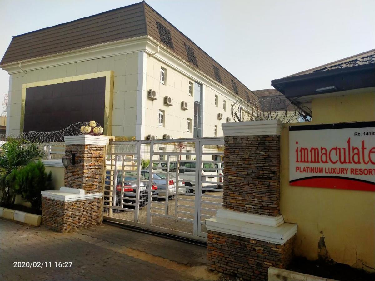 Hotel Immaculate Platinum Abuja Exterior foto